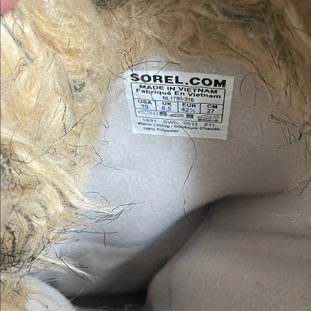 Sorel Women's Joan of Arctic Brown and Olive Quilted Winter Boots - Picture 5 of 5